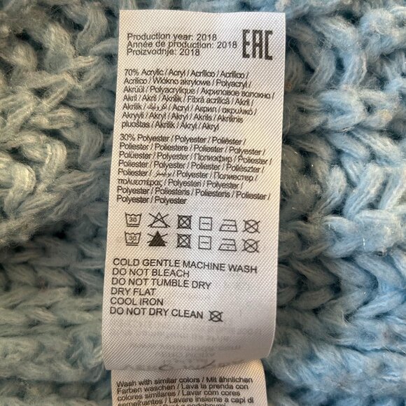 Vero Moda Women's Becca Color-Block Chunky Cable Sweater - US S - Picture 6 of 6